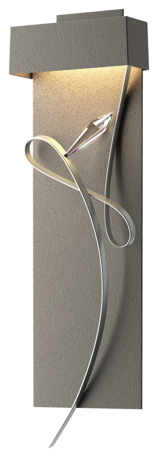 Rhapsody LED Sconce, Natural Iron With Vintage Platinum AccentBy Synchronicity