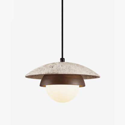 Milo Travertine Pendant Light