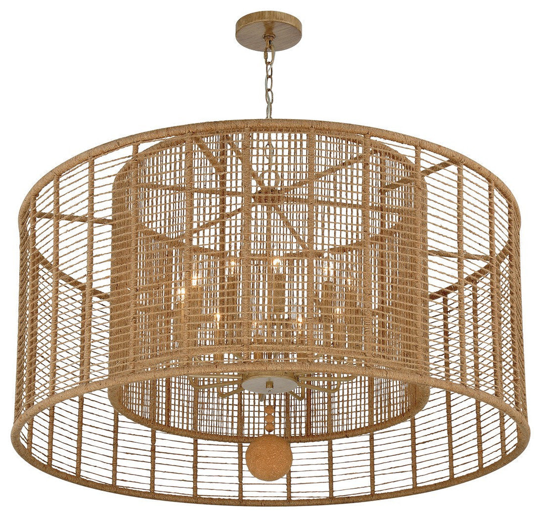 Crystorama Jayna 12 Light Chandelier JAY-A5009-BS, Burnished SilverBy Crystorama Lighting