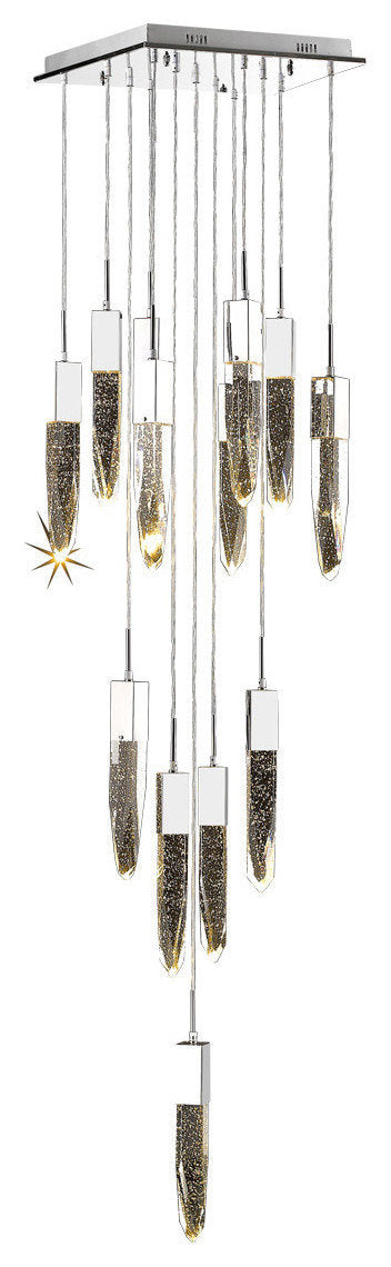 Aspen 13 Light Pendant in ChromeBy Avenue Lighting