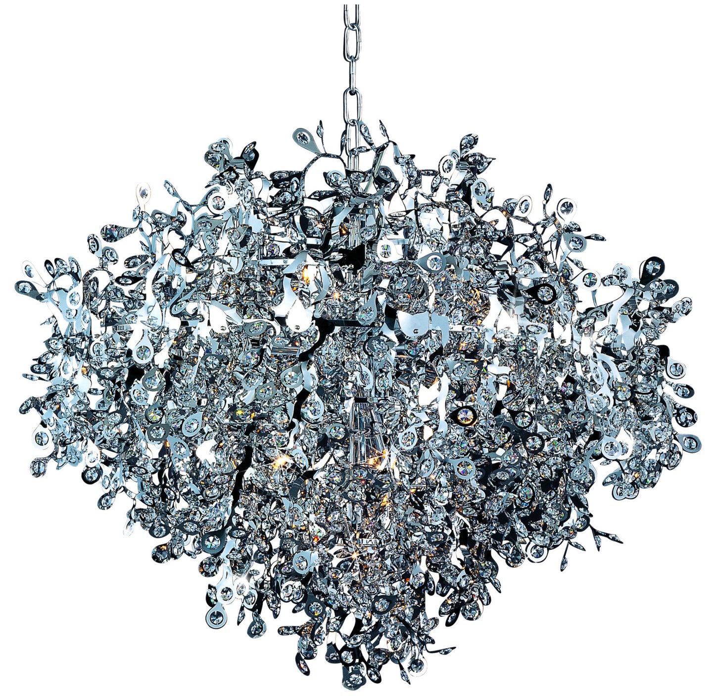 Maxim 24207 Comet 13 Light 35" Pendant - Polished Chrome / Beveled CrystalBy Maxim Lighting International