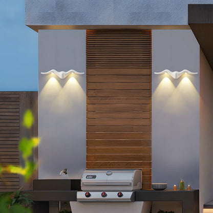 Simple LED Wall Lamp �C Waterproof Outdoor Doorplate Light