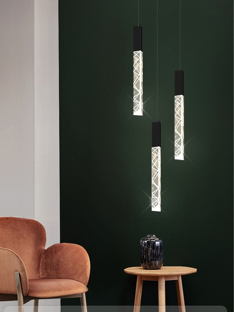 Riomaggiore | Long Staircase Crystal Chandelier, 16 LightsBy Miron Demid LLC