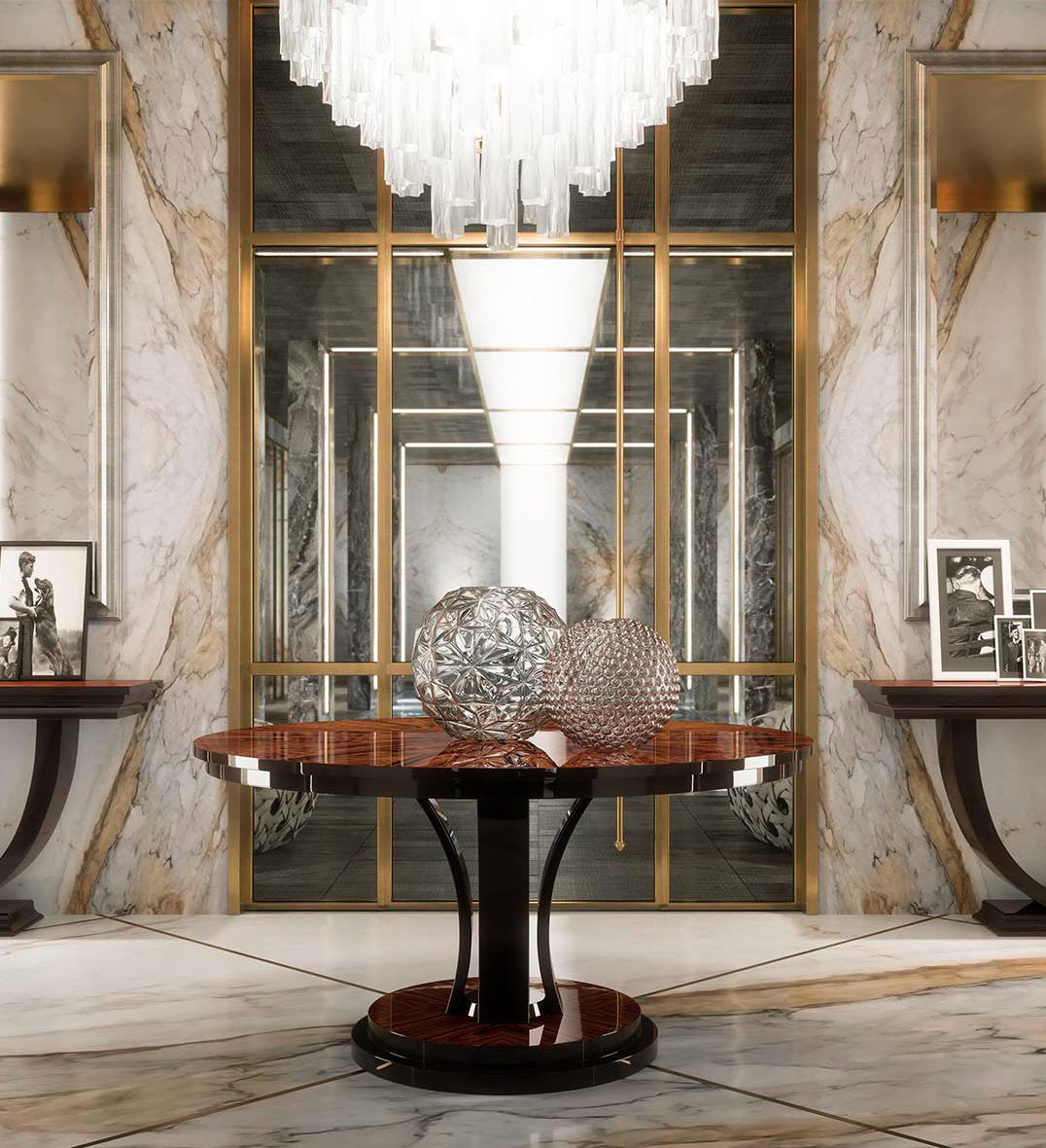 51" Pedestal Dining Table