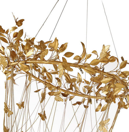 Beronia ChandelierBy Akari Lanterns