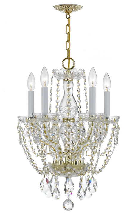 Crystorama Lighting Group 1129-CL-S Traditional Crystal 5 Light - PolishedBy Crystorama Lighting