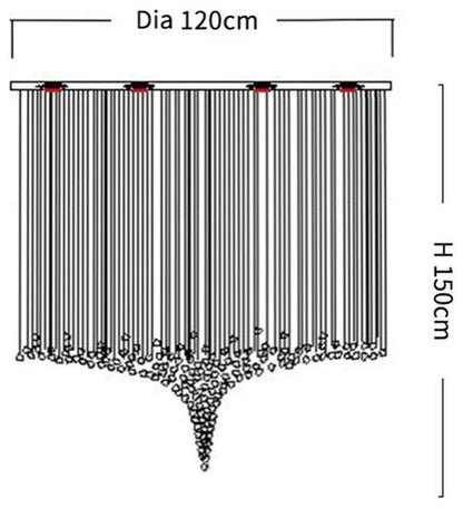 Giore Multi Pendant ChandelierBy Morsale.com