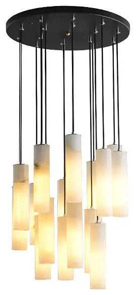 16-Light Natural Marble Modern ChandelierBy MORSALE