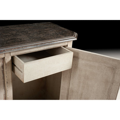 53" Wide 2 Drawer Beech Wood Sideboard