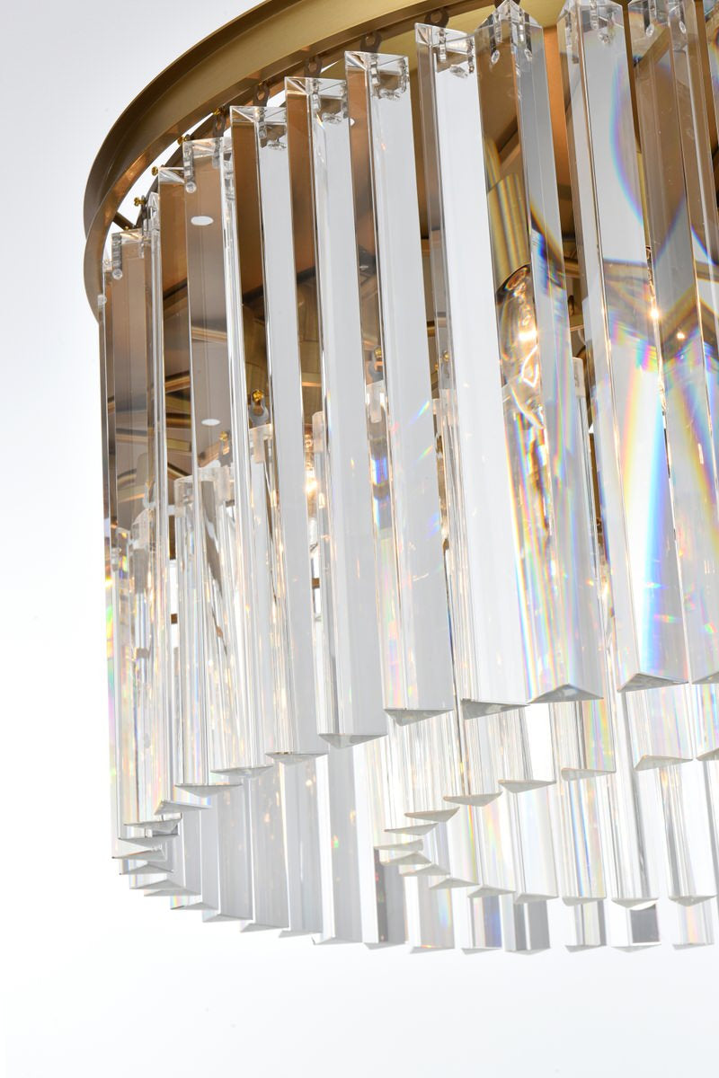 Elegant Lighting Sydney 26" Round Crystal ChandelierBy Elegant Furniture & Lighting