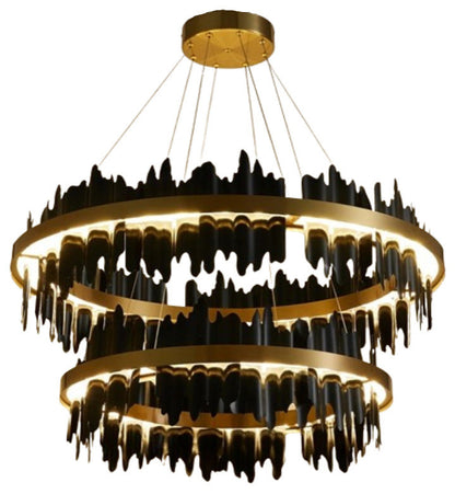 Nera 2-Tier Modern Ring ChandelierBy MORSALE