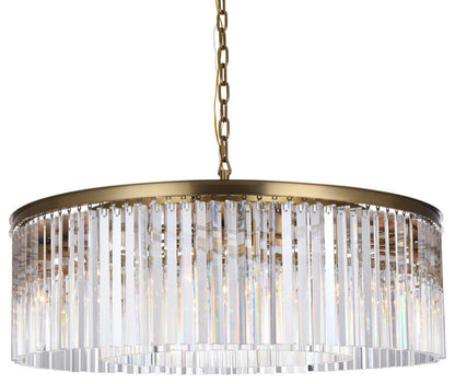 Elegant Lighting Sydney 43.5" Round Crystal ChandelierBy Elegant Furniture & Lighting