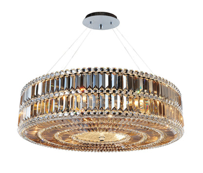 Luxor 9-Light Modern Large Pendant by AllegriBy Allegri Crystal by Kalco Lighting