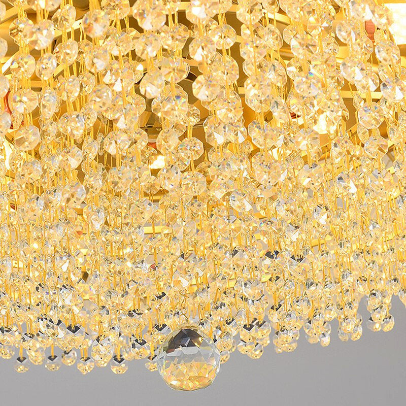 Agliana | Luxury Creative Crystal Chandelier, Dia31.5"By Miron Demid LLC