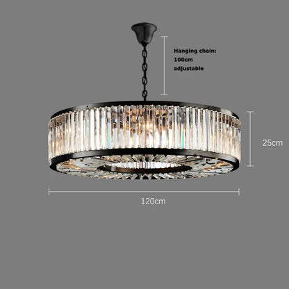 Gio Crystal Modern Chandelier, 47"/120cmBy MORSALE