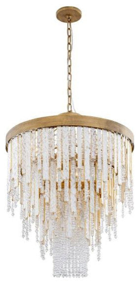 Lafayette 7-Light Chandelier in Coastal Style 34.75"Hx24"WBy Varaluz
