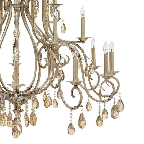 Hinkley 4779SL Carlton - 21-Light 3-Tier Chandelier HinkleyBy Hinkley