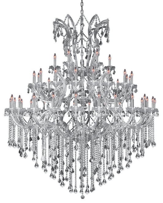 Artistry Lighting Maria Theresa Collection Chandelier, 60"x72", ChromeBy Artistry Lighting