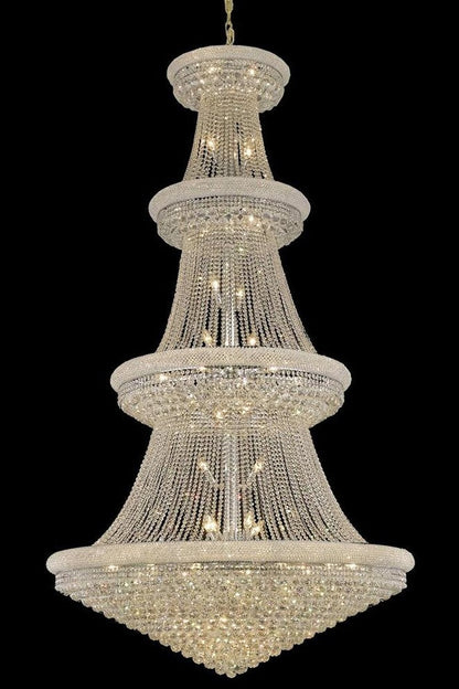 1800 Primo Collection Large Hanging Fixture, Royal CutBy Elegant Furniture & Lighting