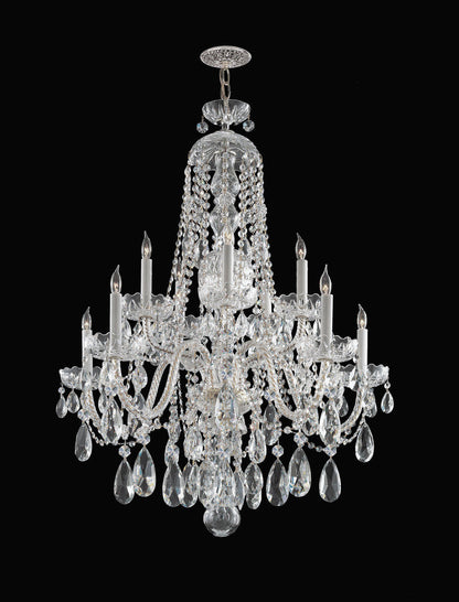 Traditional Crystal 10 Light Spectra Crystal Chrome ChandelierBy Crystorama Lighting
