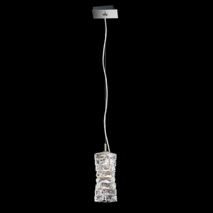 Schonbek Stw410N-Ss1S 1 Light Crystal Pendant, Stainless SteelBy Schonbek