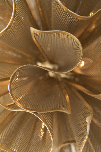 Pulse Pendant, Gold Leaf Finish, 45"By Corbett Lighting