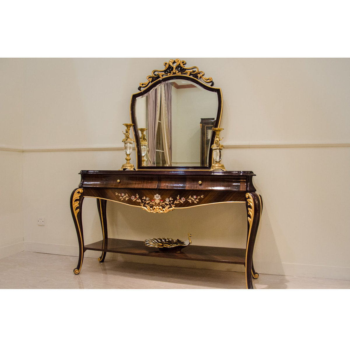 59.1'' W Solid Wood Console Table