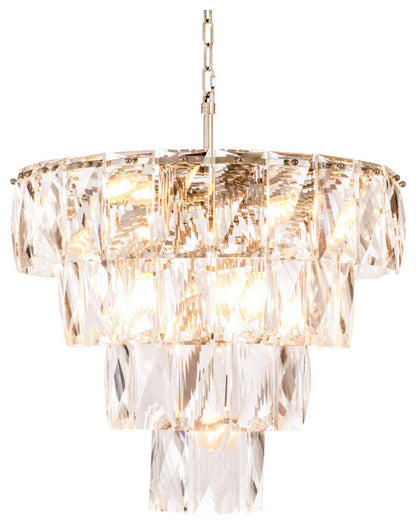 Glass Layered Chandelier | Eichholtz Amazone SBy OROA - Furniture