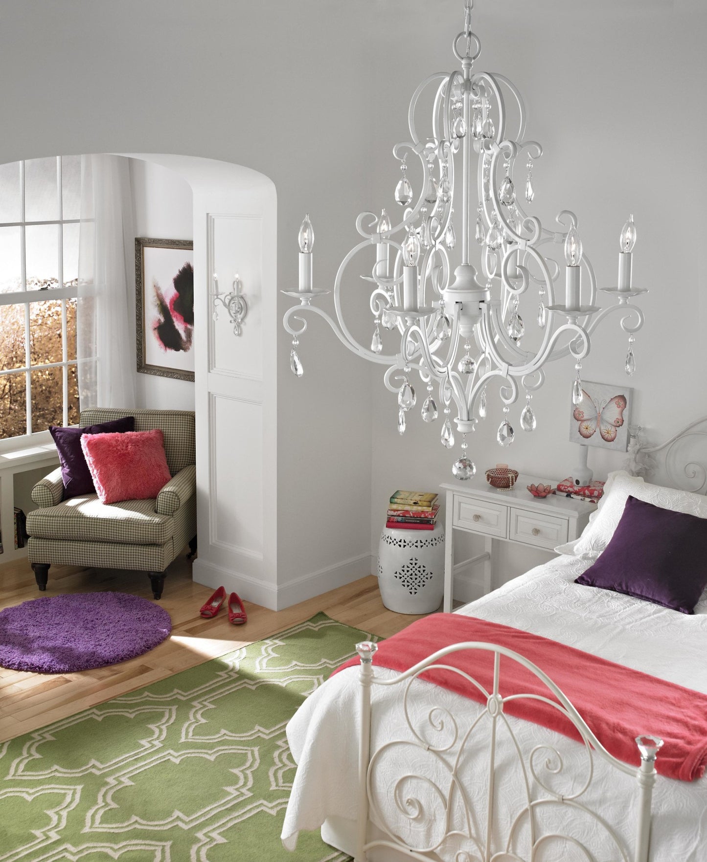Generation Lighting F1938/8+4 Chateau 12 Light 36"W Crystal - Mocha BronzeBy Generation Lighting