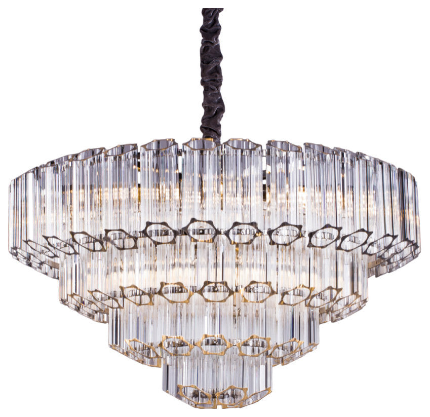 Tiered Glass Chandelier, OROA BeceBy OROA - Furniture