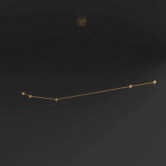5 - Light Unique Geometric Chandelier