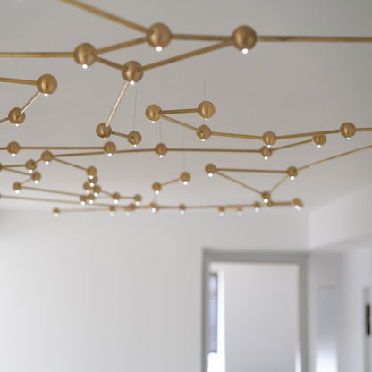 5 - Light Unique Geometric Chandelier