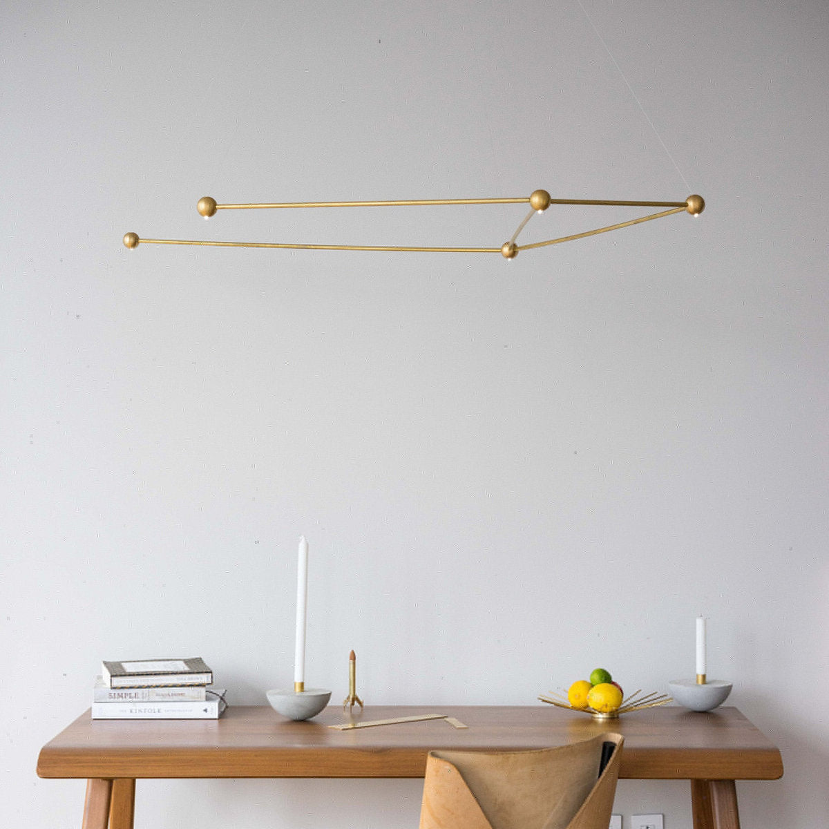 5 - Light Unique Geometric Chandelier