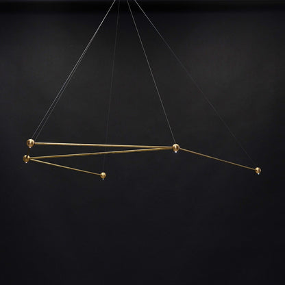 5 - Light Unique Geometric Chandelier