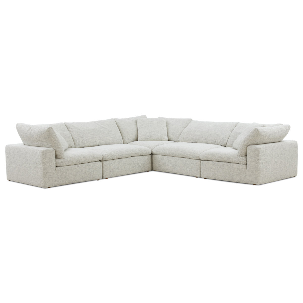 5 - Piece Performance Fabric Modular Sectional