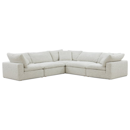 5 - Piece Performance Fabric Modular Sectional