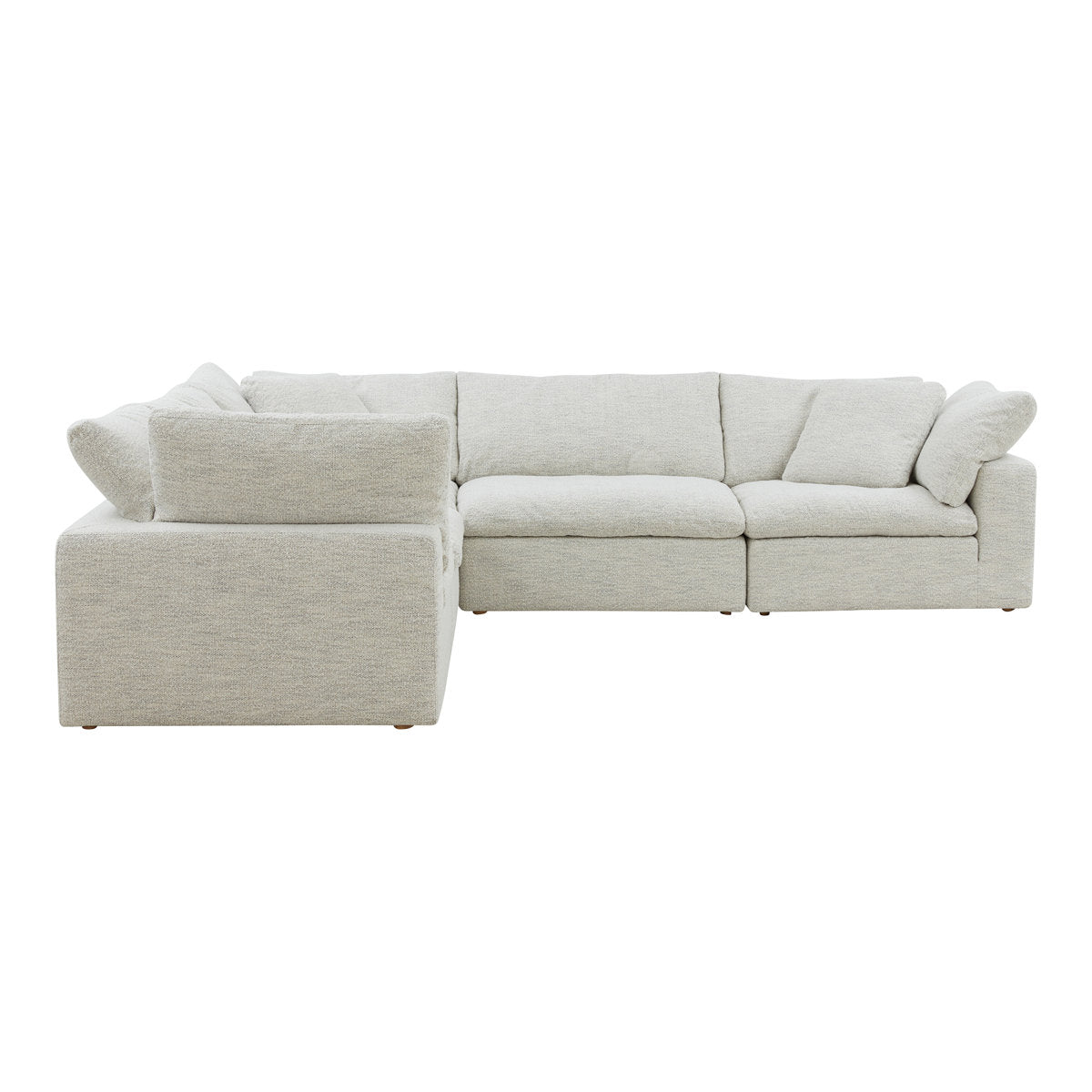 5 - Piece Performance Fabric Modular Sectional