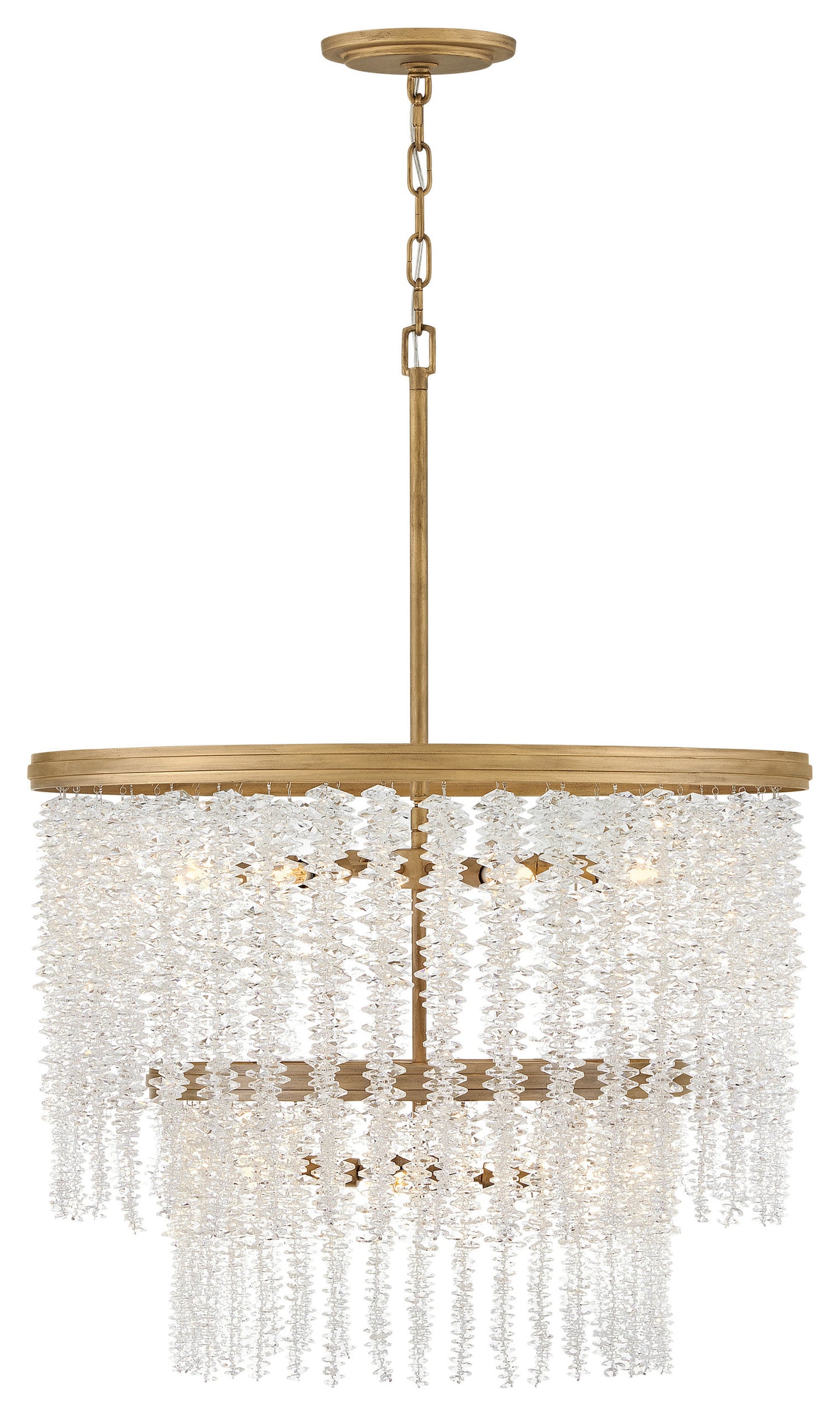 Fredrick Ramond Rubina Medium Chandelier, Burnished GoldBy Hinkley