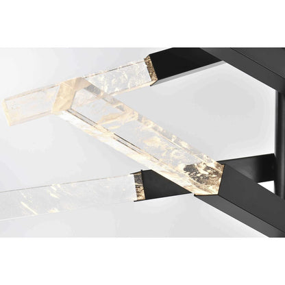 Ari 12 Light Pendant, BlackBy Elegant Furniture & Lighting