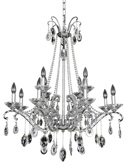 Torrelli (8+4) Light 2 Tier ChandelierBy Allegri Crystal by Kalco Lighting