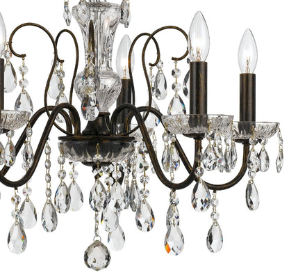 Crystorama Lighting Group 3025-CL-S Butler 5 Light 23"W Crystal - EnglishBy Crystorama Lighting