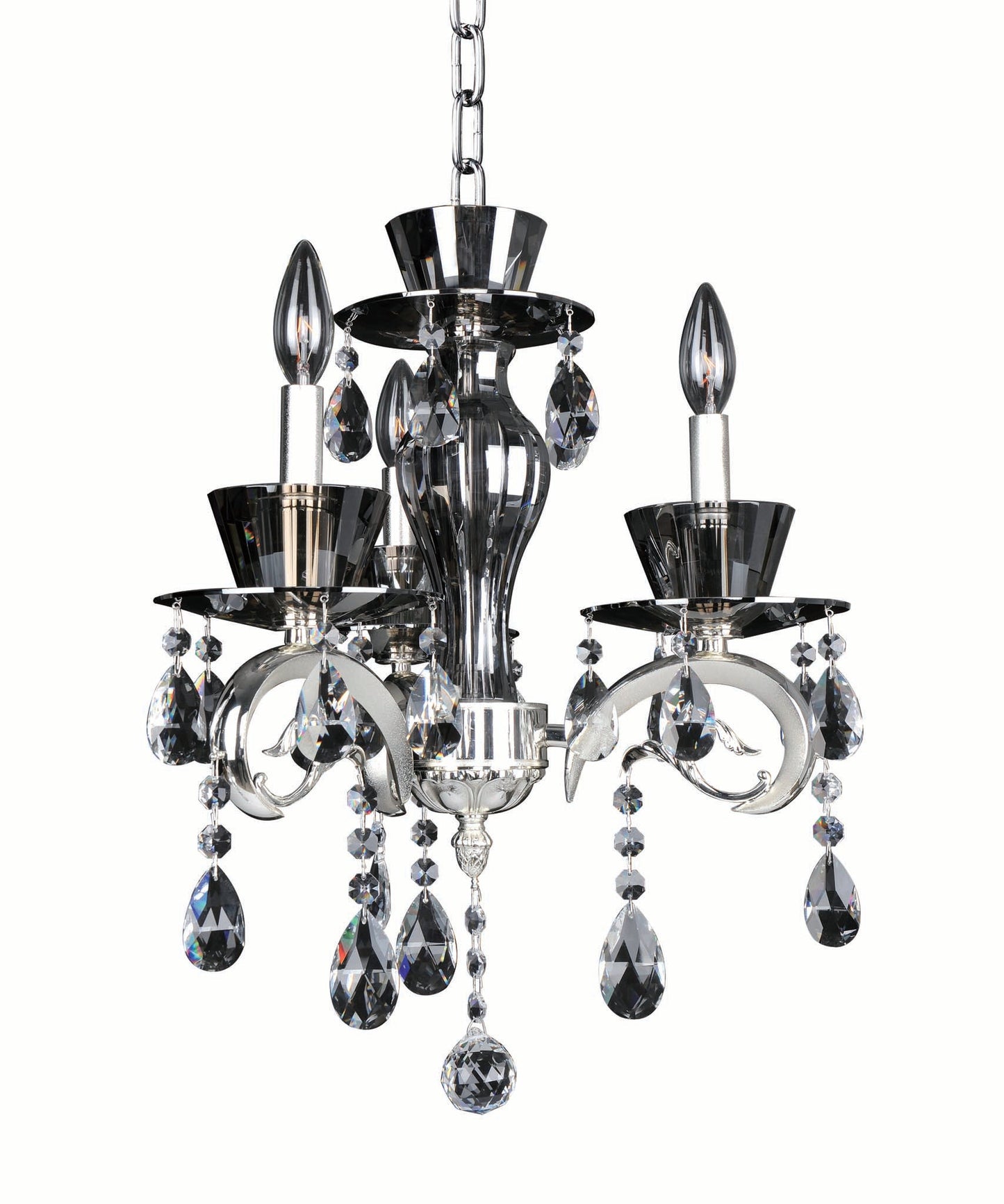 Locatelli 3 Light ChandelierBy Allegri Crystal by Kalco Lighting