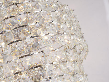 9 Tier Chrome Crystal ChandelierBy Design Living