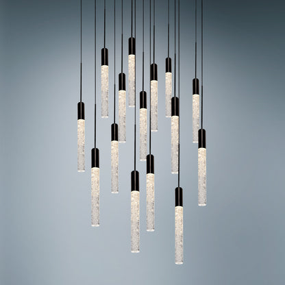 Modern Forms PD-35615 Magic 15 Light 23"W LED Multi Light Pendant - BlackBy Modern Forms