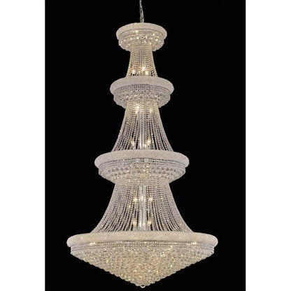 Elegant Lighting Primo 48" 42 Light Royal Crystal ChandelierBy Elegant Furniture & Lighting
