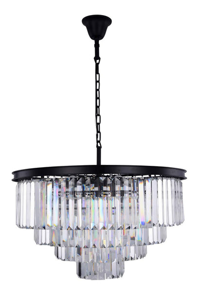 Sydney 17-Light Chandelier, Shade: ClearBy Elegant Furniture & Lighting
