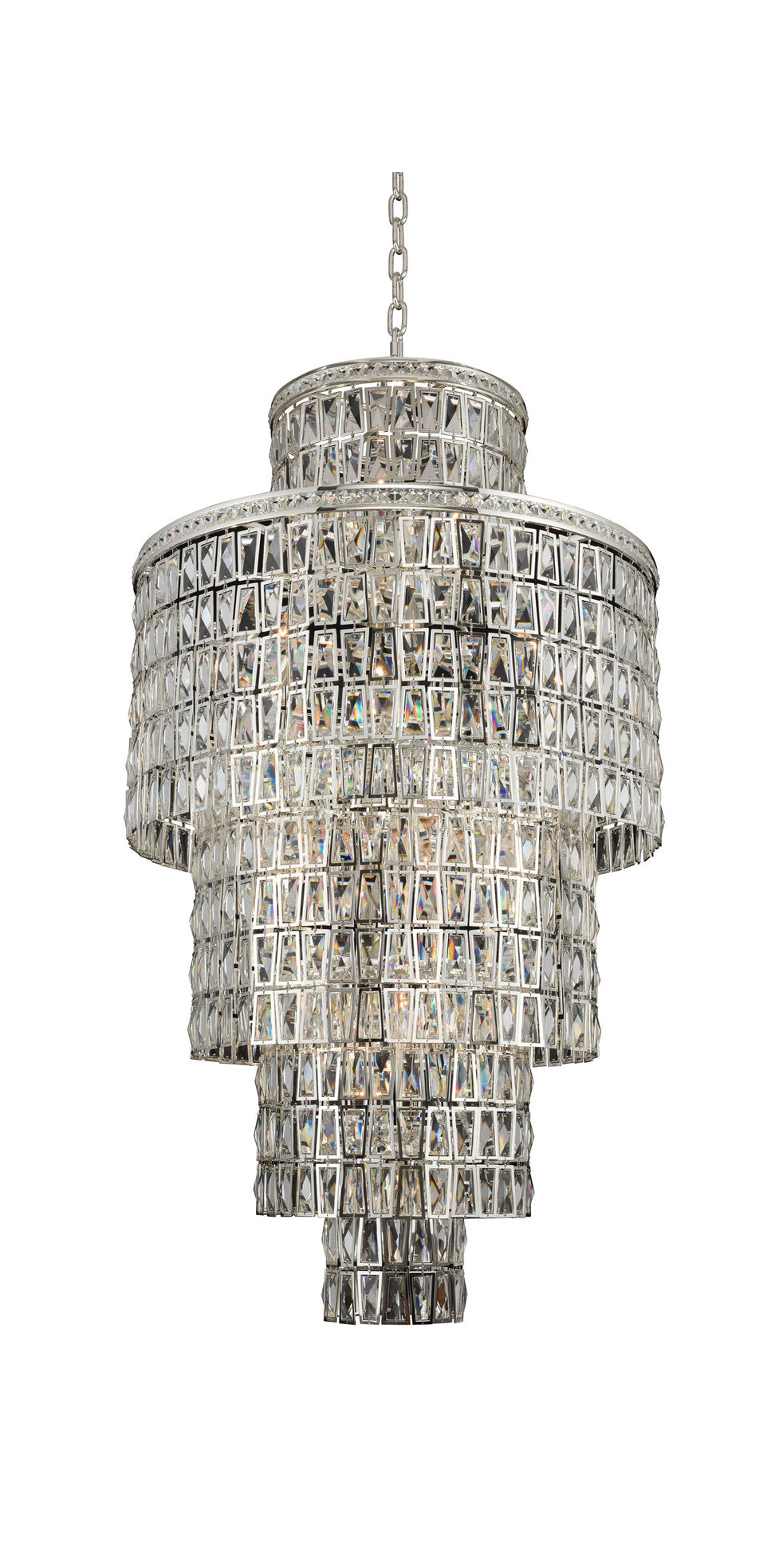 Kasturi 32x58" 22-Light Transitional Large Pendants by AllegriBy Allegri Crystal by Kalco Lighting