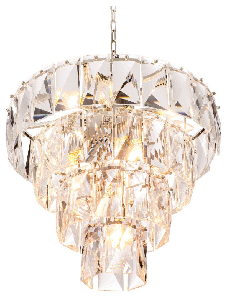 Glass Layered Chandelier | Eichholtz Amazone SBy OROA - Furniture