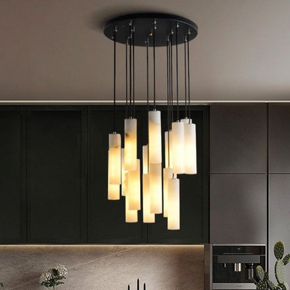 16-Light Natural Marble Modern ChandelierBy MORSALE