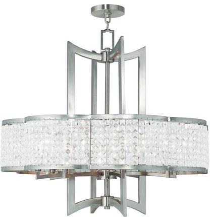 Grammercy Chandelier - Hand Painted Palacial Bronze, 10By Livex Lighting Inc.
